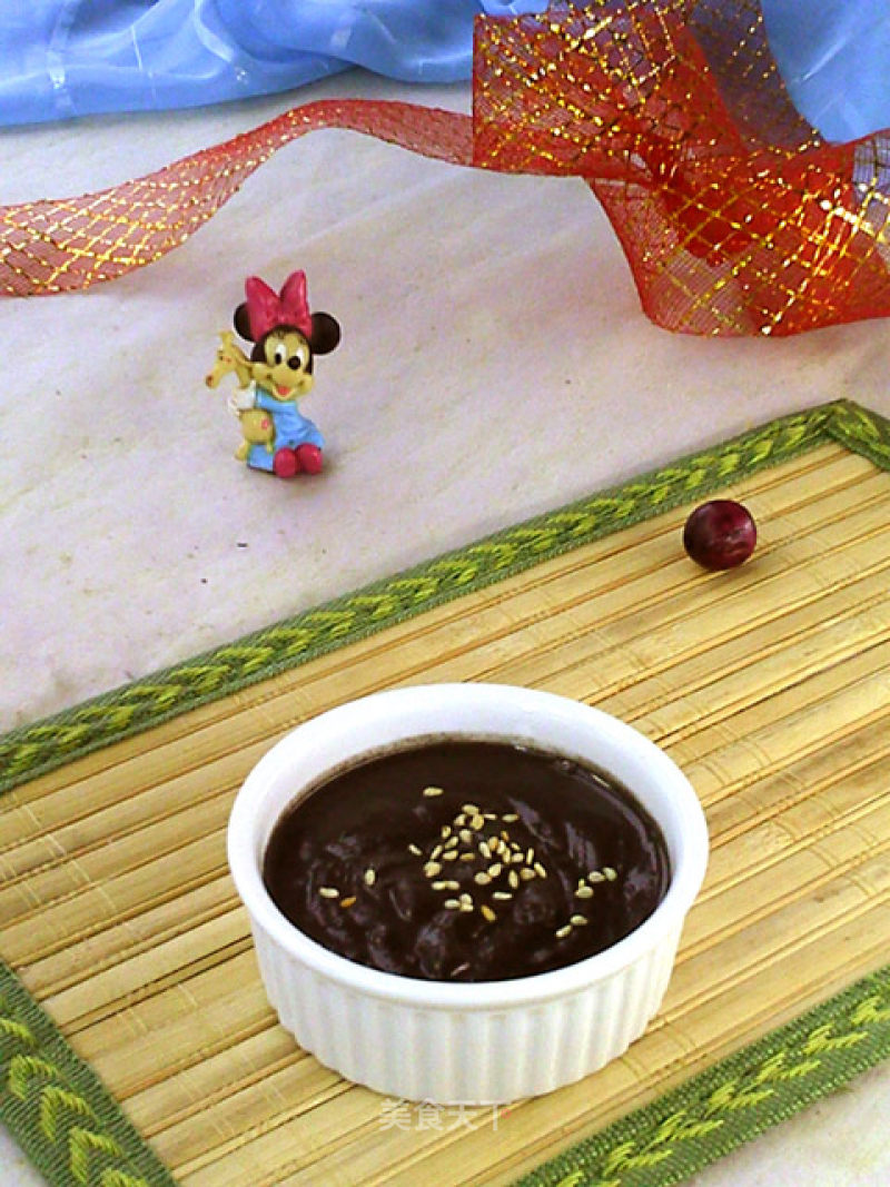 Black Bean and Red Bean Sesame Paste recipe