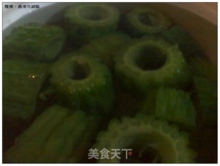 Tofu Bitter Gourd Cup recipe