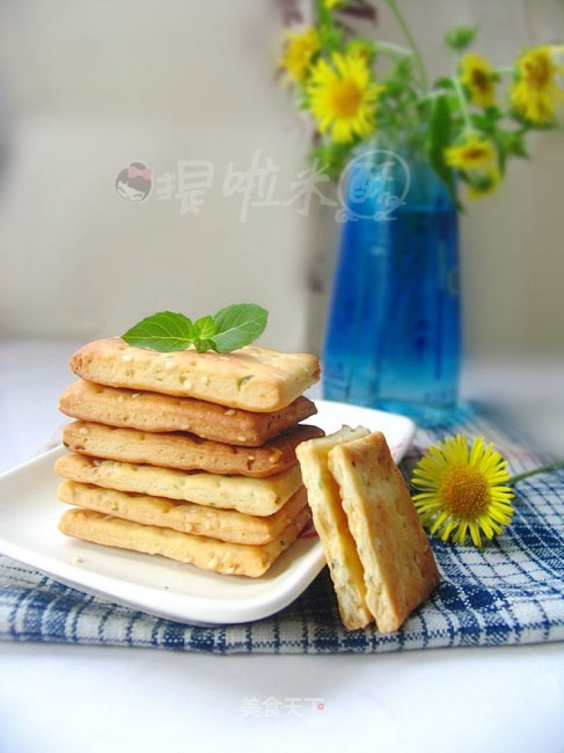 Stomach Nourishing Product-chives, Milk Salt and Soda Biscuits recipe