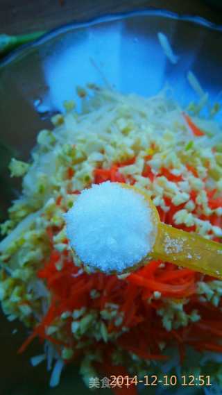 Choked Potato Shreds recipe