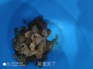 Jellyfish Head Mixed with Cucumber recipe