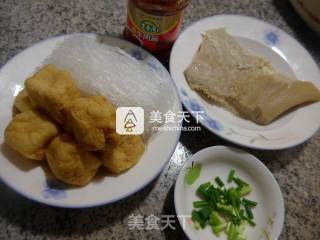 Tripe Soup with Tofu and Vermicelli recipe