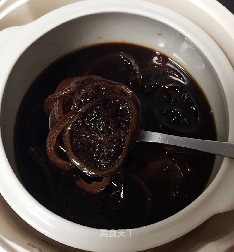 Stewed Lemon with Rock Sugar recipe
