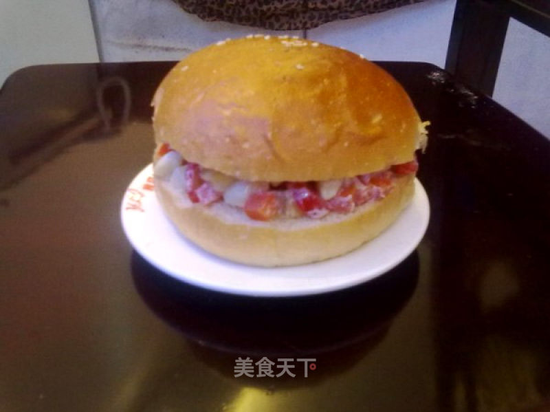 Fruit Burger recipe