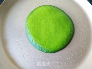 Spinach and Honey Pancakes recipe