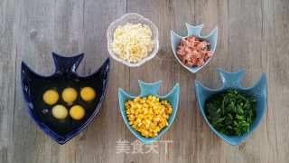 The Power Bank of The Great Power-spinach Salty Cake recipe