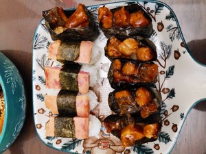 Homemade Pattern Sushi recipe