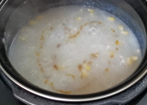 Egg-changing Lean Meat Porridge recipe