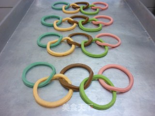 Olympic Ring Cake recipe