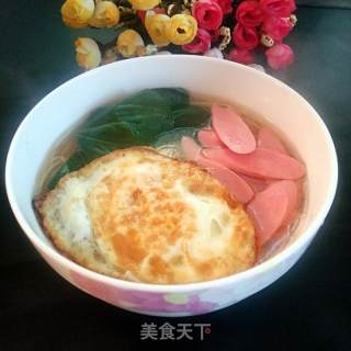 Ham and Egg Noodles recipe