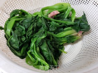 Stir-fried Spinach recipe