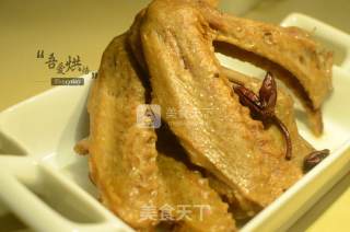 Homemade Zhou Hei Duck Flavor Braised Wings recipe