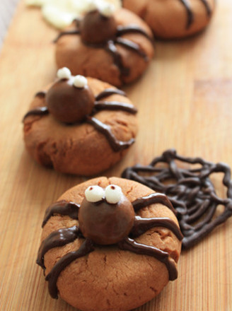 Halloween Spider Cookies recipe