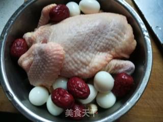 Stewed Chicken with Red Dates, Longan and Lotus Seed recipe