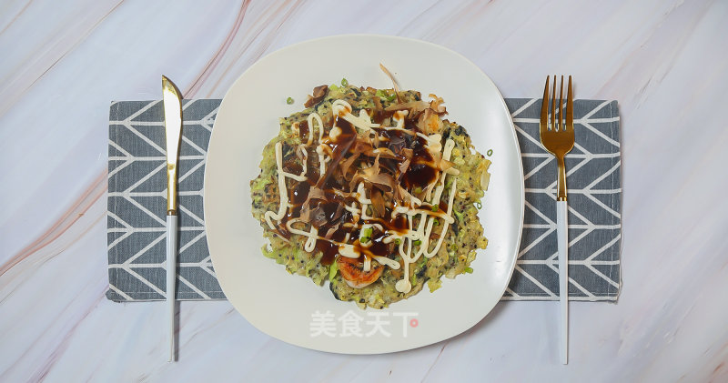 Quinoa Okonomiyaki recipe