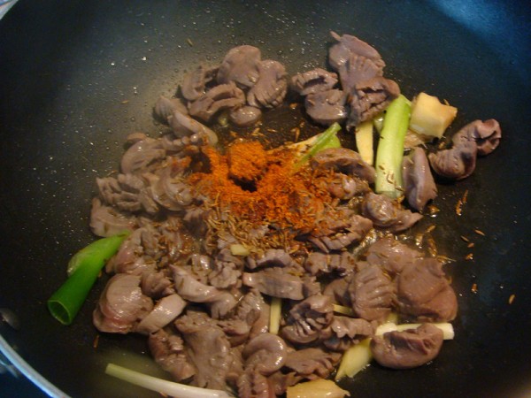 Spicy Cumin Duck Gizzards recipe