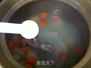 Papaya and Oyster Dried Pigtail Soup recipe