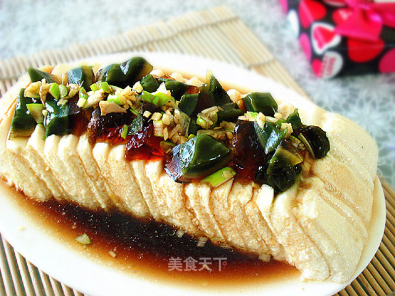 Songhua Mixed Tofu recipe