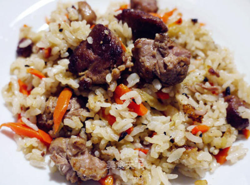 Eating with A Spoon is Still Fragrant-xinjiang Hand Pilaf recipe