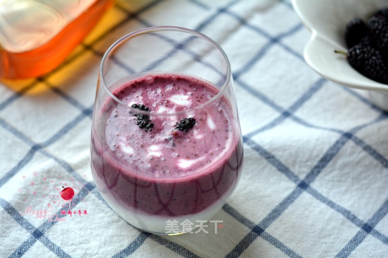 # Fourth Baking Contest and is Love to Eat Festival# Mulberry Yogurt Shake recipe