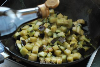 The Best Way to Eat Eggplant [fried Eggplant with Tomato and Pepper] recipe