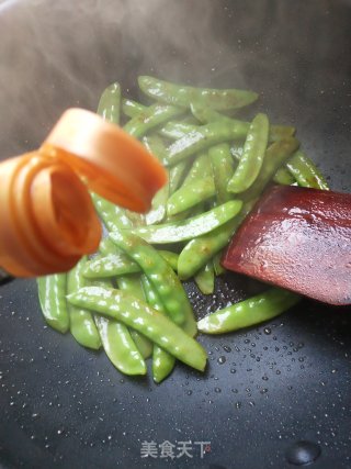 Fried Snow Peas recipe