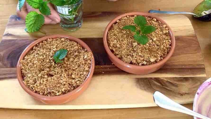 Blueberry Avocado Potted Plant recipe