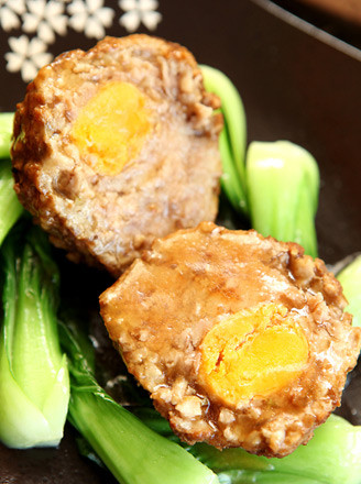 Meat Ball with Soy Sauce recipe