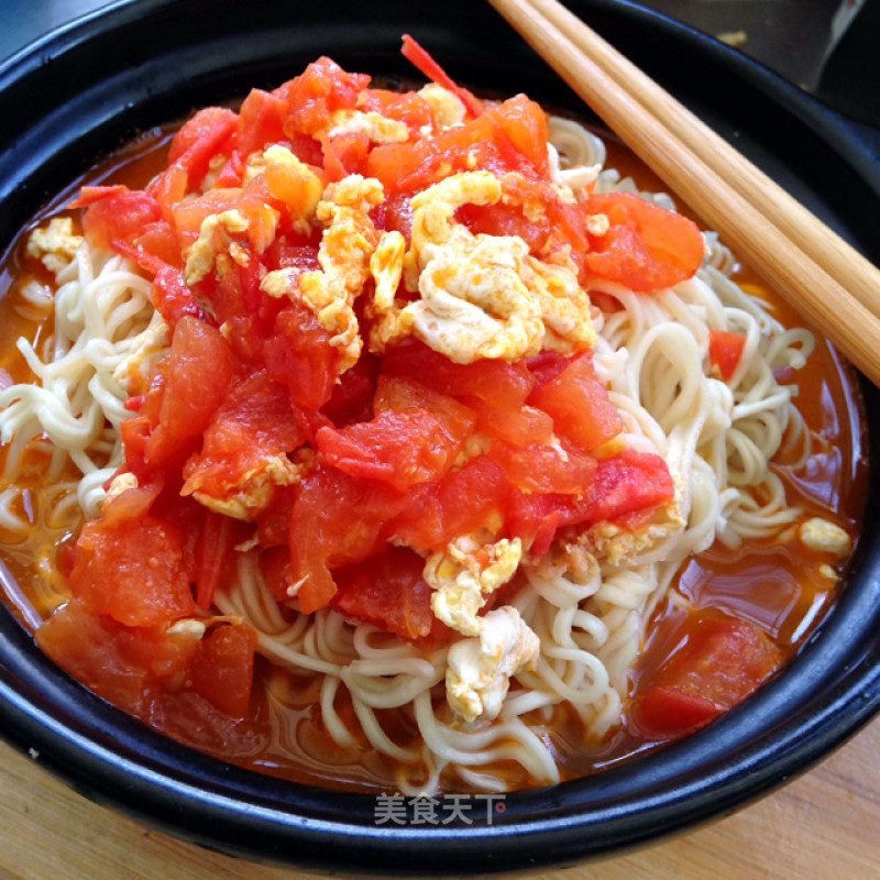 Tomato and Egg Noodles recipe