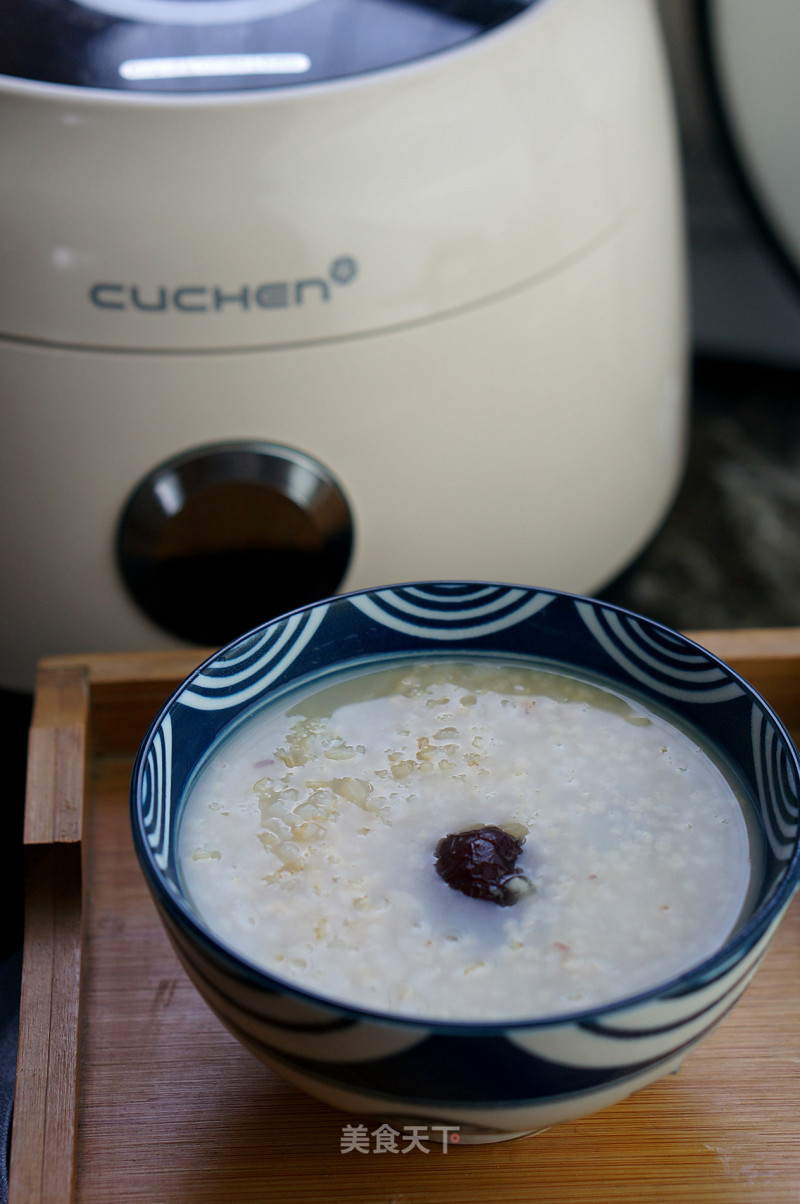 Osmanthus Double Rice and Red Date Congee recipe