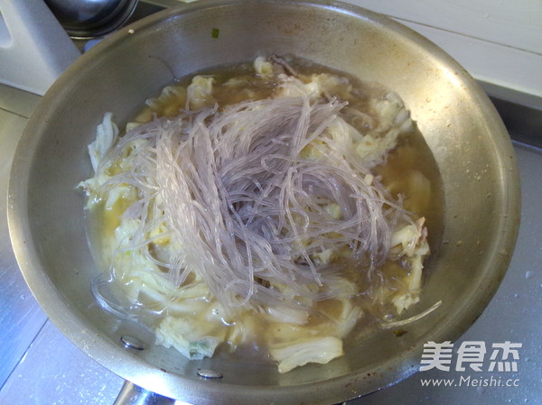 Stewed Cabbage Vermicelli recipe