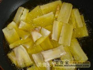 Burdock Saury Salad recipe