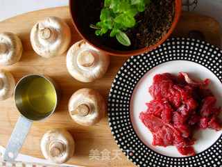 Herbal Beef Stuffed Mushrooms recipe