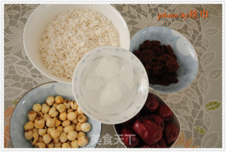 Red Dates, Lotus Seeds, Glutinous Rice and Lotus Root recipe