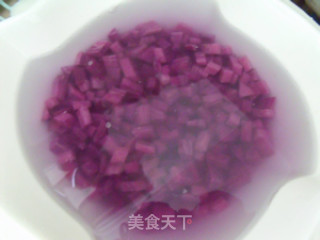 【a Touch of Gorgeousness】purple Sweet Potato and Raisin Rice Dumpling recipe