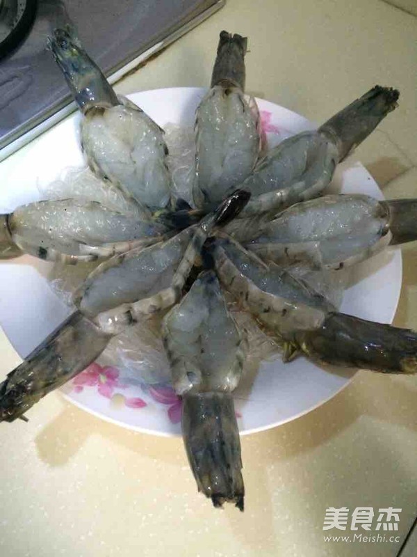 Garlic Open Back Shrimp recipe