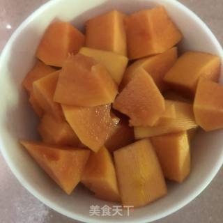 Peach Gum Papaya Tremella Syrup recipe