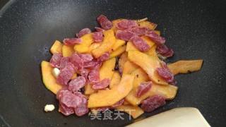 Pumpkin Fried Sausage recipe