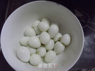 Red Wine Ribs and Quail Eggs recipe