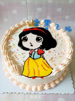 Snow White Birthday Cake recipe