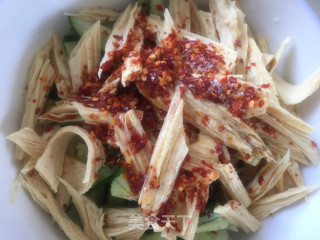 Cold Cucumber Yuba recipe