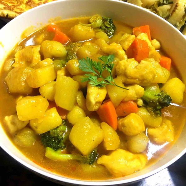 Curry Potato Chicken recipe