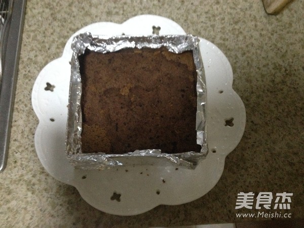 Black and White with Mousse Cake recipe
