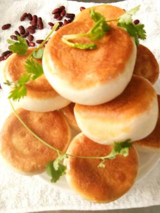 Horn Melon Fried Buns recipe