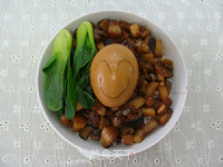 Squinted Braised Pork Rice recipe