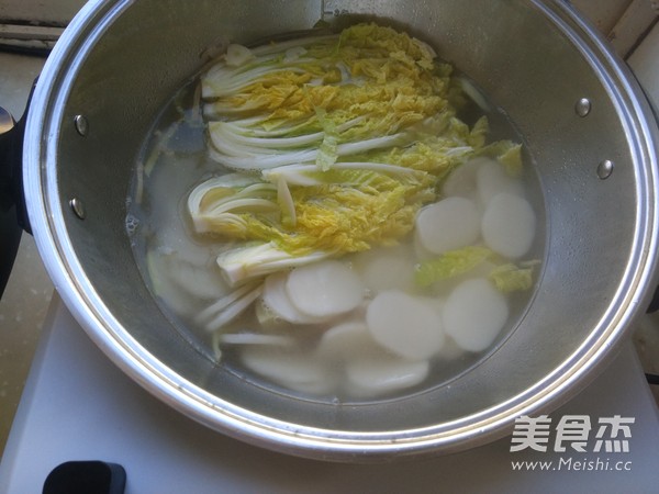 Baby Vegetable Rice Cake Soup recipe