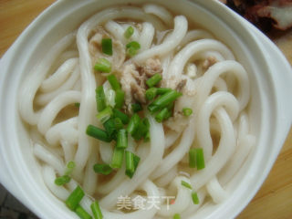 Udon Noodles with Capers Sauce recipe