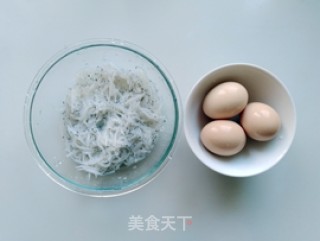 Whitebait Steamed Egg recipe