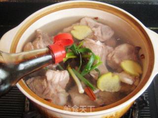 Pork Big Bone Red Soup with Winter Melon recipe