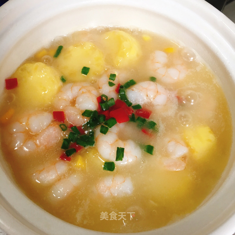 Yuzi Fresh Shrimp Claypot recipe